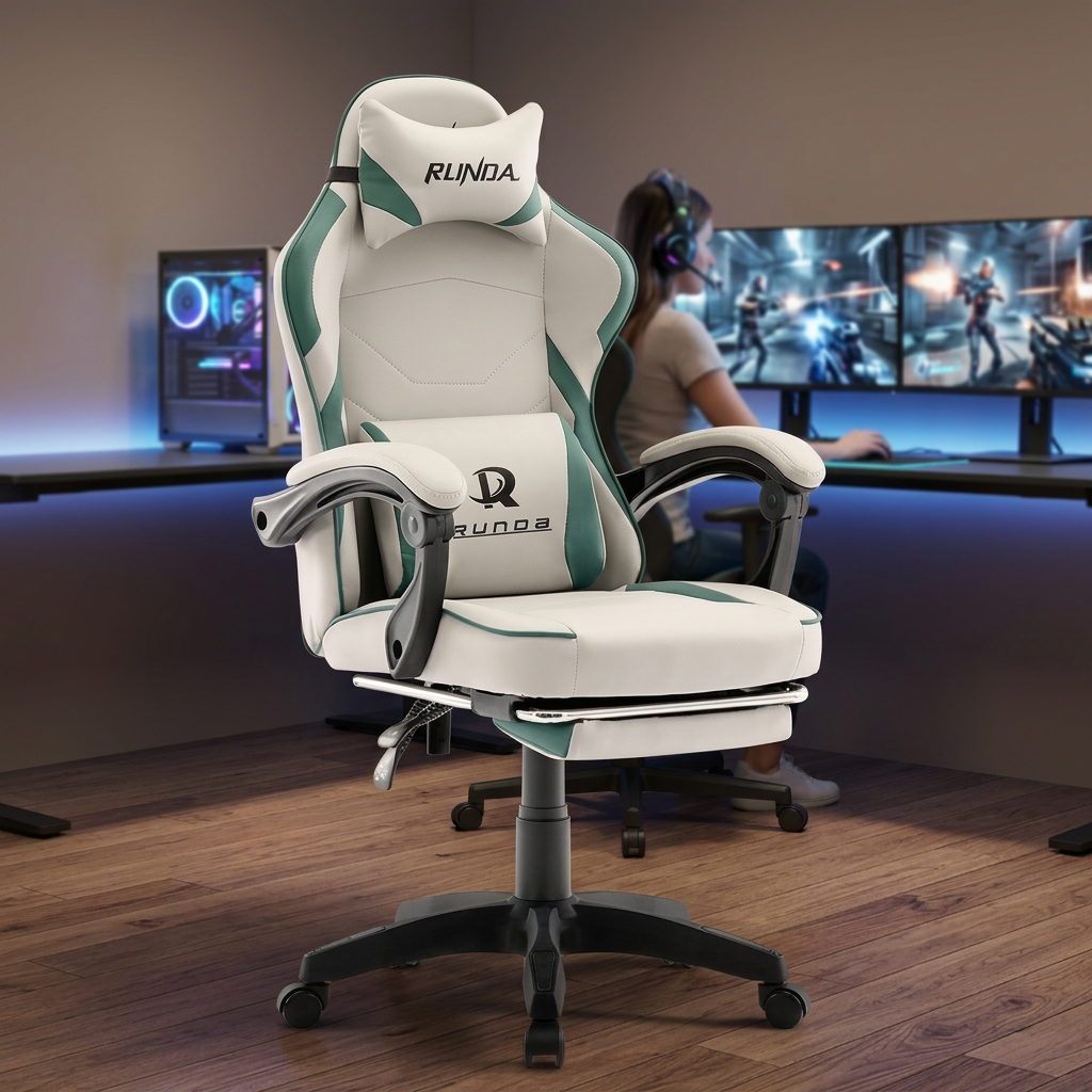 Premium Ergonomic Gaming Chair with Lumbar Support - Image 1